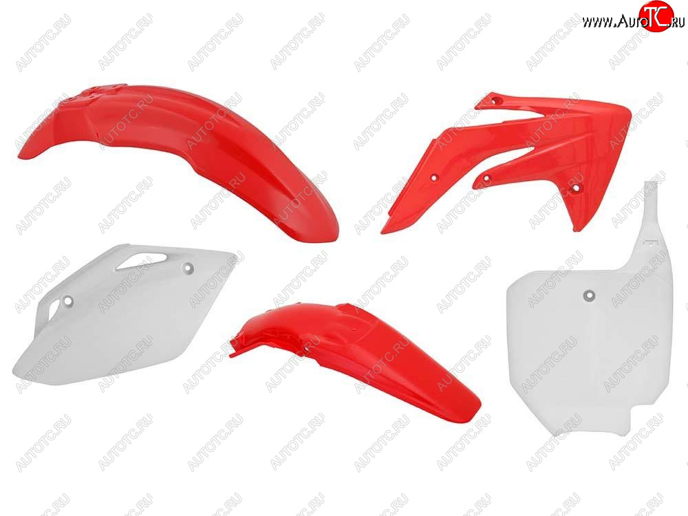 12 749 р. Комплект пластика R-Tech Honda CRF150 07-22 (R-KITCRF-OEM-510) Красно-Белый  r-kitcrf-oem-510  с доставкой в г. Керчь