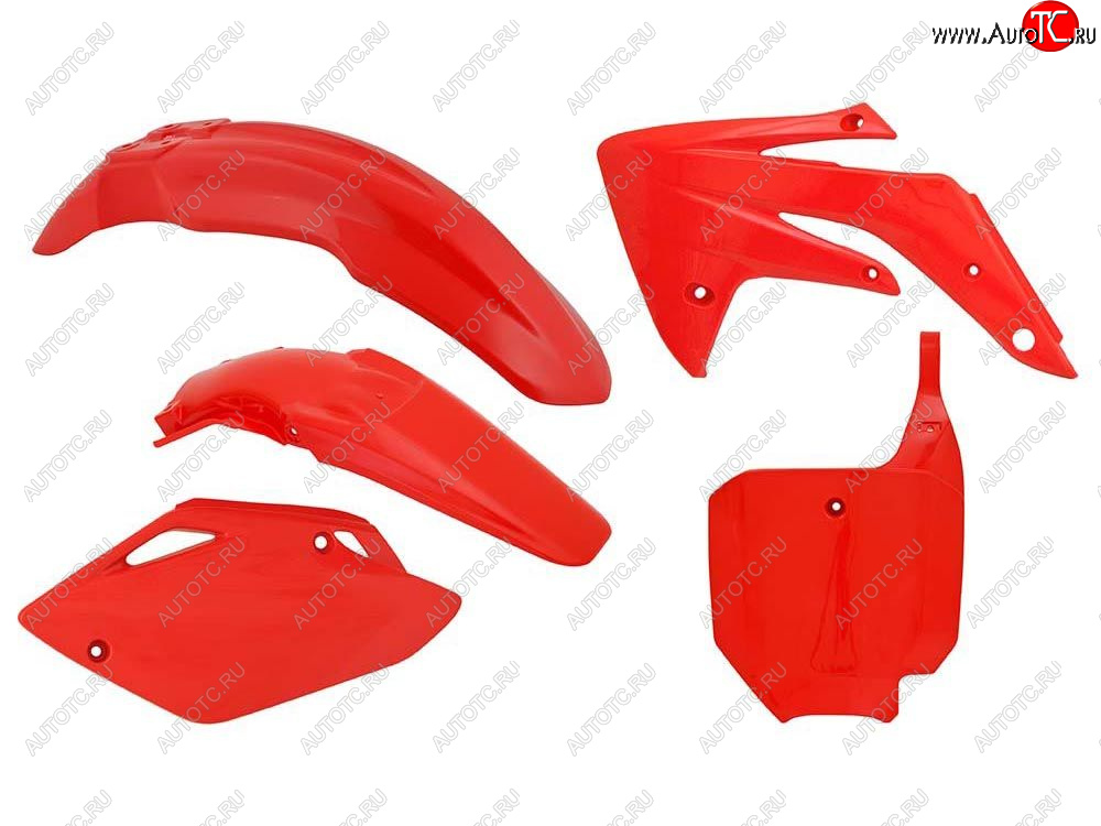 12 749 р. Комплект пластика R-Tech Honda CRF150 07-22 (R-KITCRF-RS0-510) Красный  r-kitcrf-rs0-510  с доставкой в г. Керчь