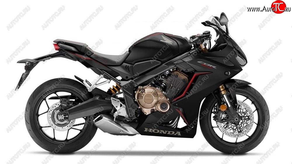 44 019 р. Комплект пластика для мотоцикла Honda CBR650R 19-20 Черный  пм-00028823  с доставкой в г. Керчь