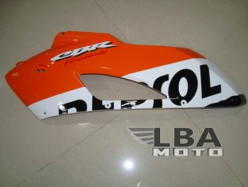 4 189 р. Левый верхний боковой пластик для Honda CBR 1000 RR 04-05 Без цвета  пм-00000384  с доставкой в г. Керчь. Увеличить фотографию 2