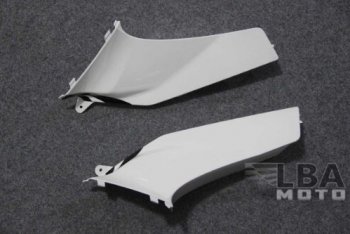 2 359 р. Накладка на левый воздуховод для Honda CBR 600RR 05-06 Без цвета  пм-00002758  с доставкой в г. Керчь. Увеличить фотографию 1