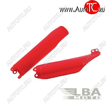 3 899 р. Защита вилки (пара) R-Tech Honda CRF250R450R 02-17, CRF250XCRF450X 05-17 (R-PSCR0RS0003) красные  r-pscr0rs0003  с доставкой в г. Керчь