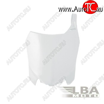 3 199 р. Щиток номера передний R-Tech Honda CRF250R 14-17, CRF450R 13-16 (R-TBCRFBN0013) белый  r-tbcrfbn0013  с доставкой в г. Керчь