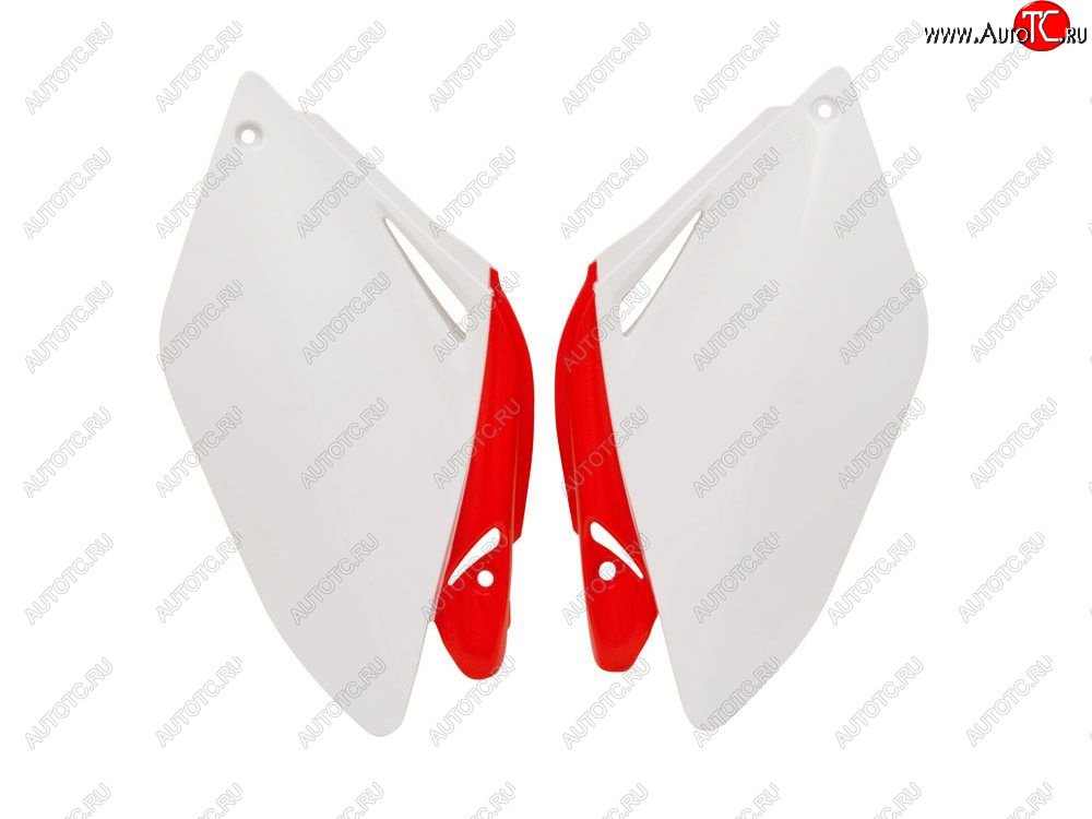 7 399 р. Обтекатели задн. боковые R-Tech Honda CRF250R 06-09 (R-FICRFBNRS060) белыекрасные   r-ficrfbnrs06  с доставкой в г. Керчь