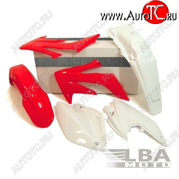 11 799 р. Комплект пластика R-Tech Honda CRF250X 04-17 (R-KITCRX-OEM-412) красный-белый  r-kitcrx-oem-412  с доставкой в г. Керчь