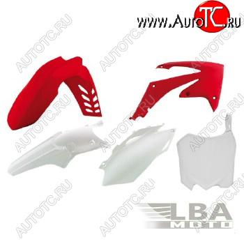 12 749 р. Комплект пластика R-Tech Honda CRF250R 10, CRF450R 09-10 (R-KITCRF-OEM-513 ) красный-белый  r-kitcrf-oem-513  с доставкой в г. Керчь