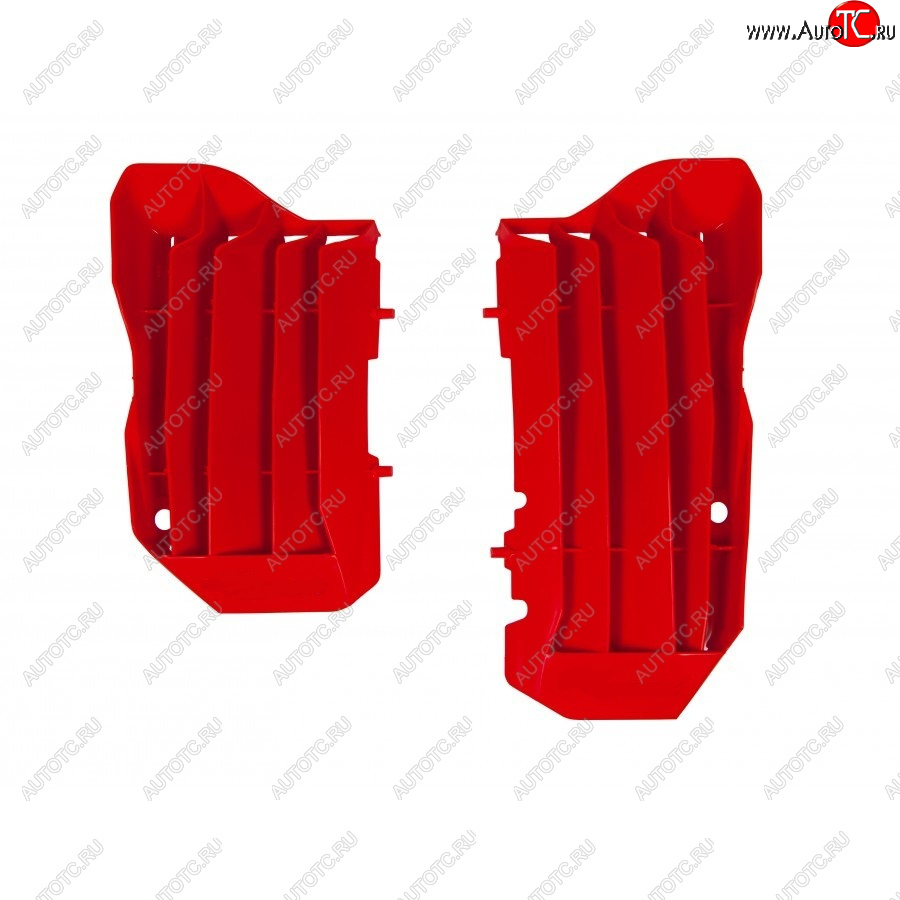 4 549 р. Решетки радиатора усиленные R-Tech Honda CRF450RRX 17-18 красные  (R-GRCRFRS0017)  r-grcrfrs0017  с доставкой в г. Керчь