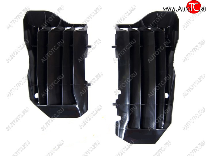 4 549 р. Решетки радиатора усиленные R-Tech Honda CRF450RRX 17-18 черные  (R-GRCRFNR0017)  r-grcrfnr0017  с доставкой в г. Керчь