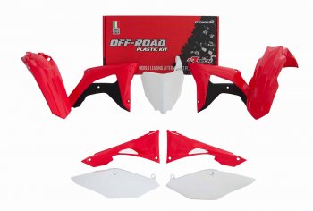 14 999 р. Комплект пластика R-Tech Honda CRF250R 19-20, CRF450R 19-20 (R-KITCRF-OEM-519) красный-белый  r-kitcrf-oem-519  с доставкой в г. Керчь. Увеличить фотографию 1