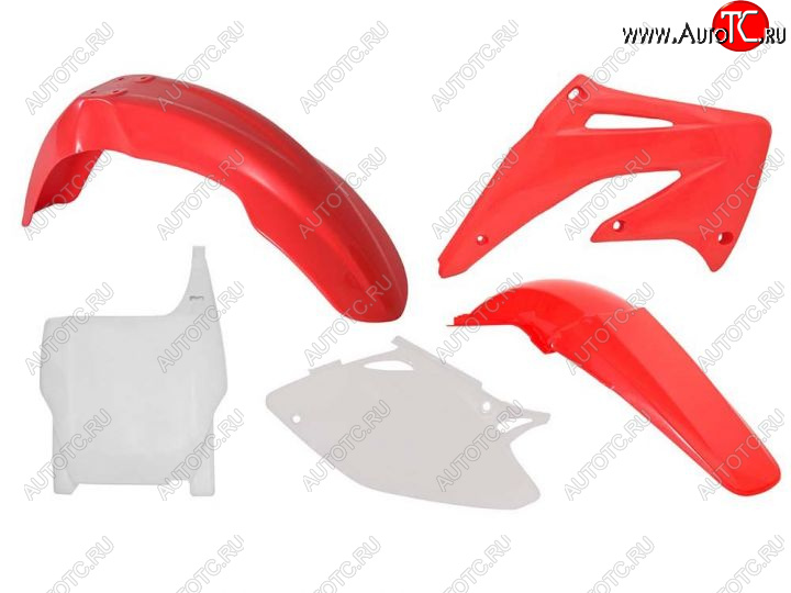 12 749 р. Комплект пластика R-Tech CRF450R 04 Original (R-KITCRF-OEM-505)  r-kitcrf-oem-505  с доставкой в г. Керчь