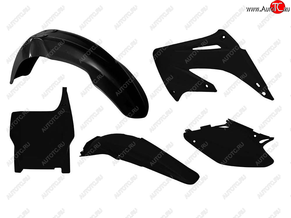 12 749 р. Комплект пластика R-Tech Honda CR125250 2004-2007 (R-KITCR0-NR0-503) Черный  r-kitcr0-nr0-503  с доставкой в г. Керчь