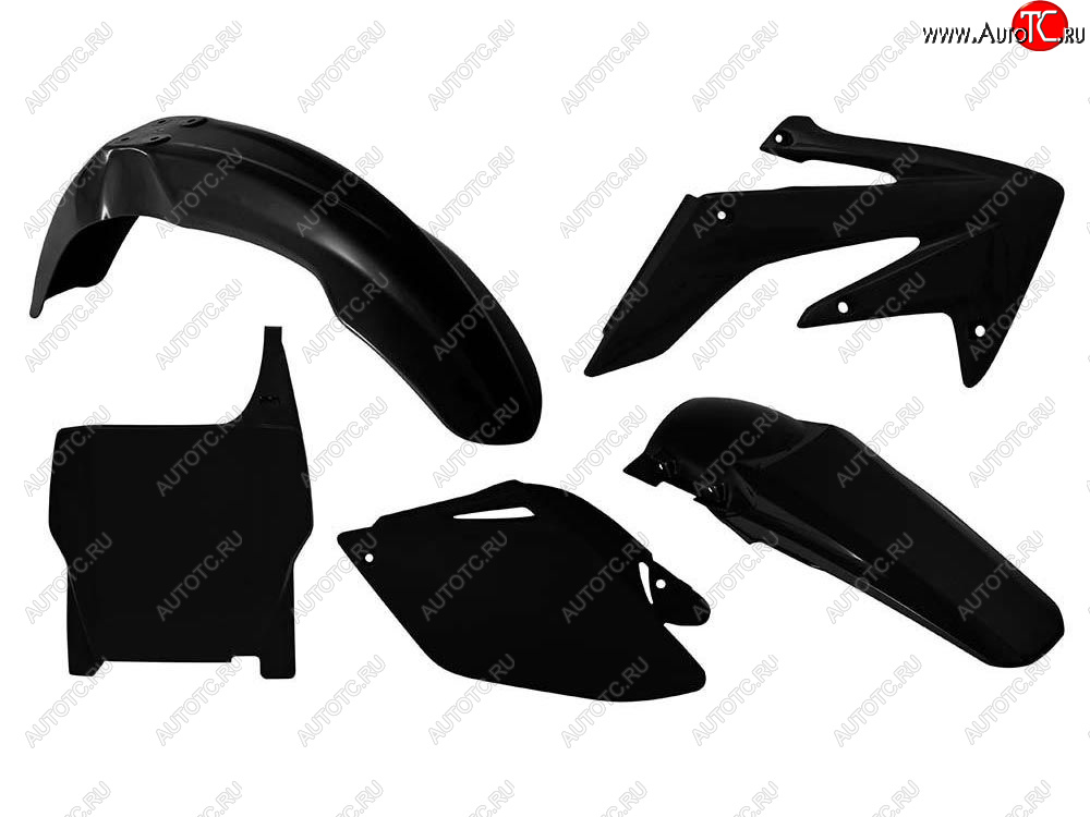 12 749 р. Комплект пластика R-Tech Honda CRF250R 06-07 (R-KITCRF-NR0-508) Черный  r-kitcrf-nr0-508  с доставкой в г. Керчь