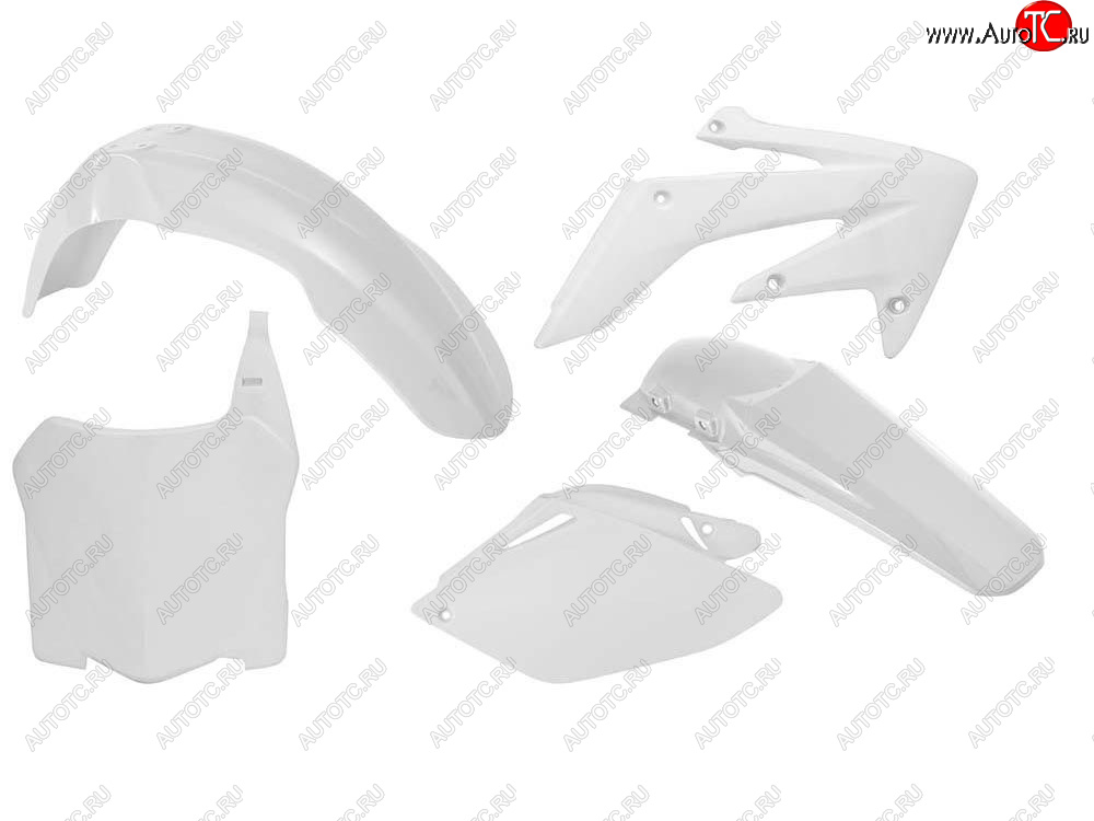 12 749 р. Комплект пластика R-Tech Honda CRF250R 08-09 (R-KITCRF-BN0-588) Белый  r-kitcrf-bn0-588  с доставкой в г. Керчь