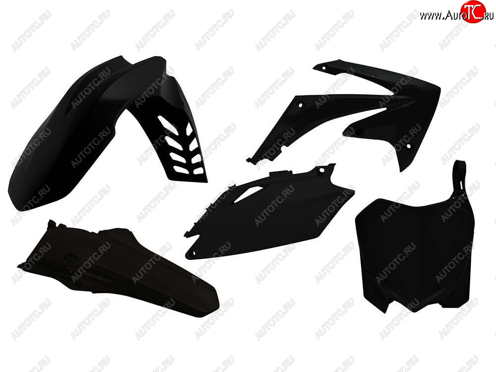 12 749 р. Комплект пластика R-Tech Honda CRF250R 10-13, CRF450R 09-12 (R-KITCRF-NR0-513) Черный  r-kitcrf-nr0-513  с доставкой в г. Керчь