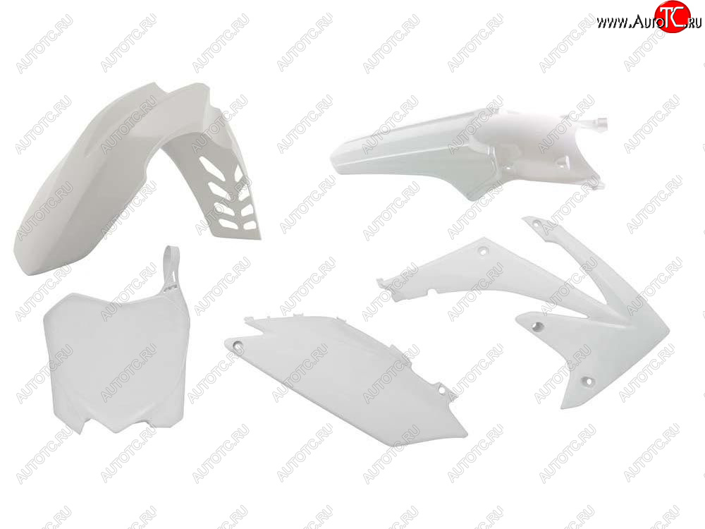 12 749 р. Комплект пластика R-Tech Honda CRF250R 11-13, CRF450R 11-12 (R-KITCRF-BN0-516) Белый  r-kitcrf-bn0-516  с доставкой в г. Керчь