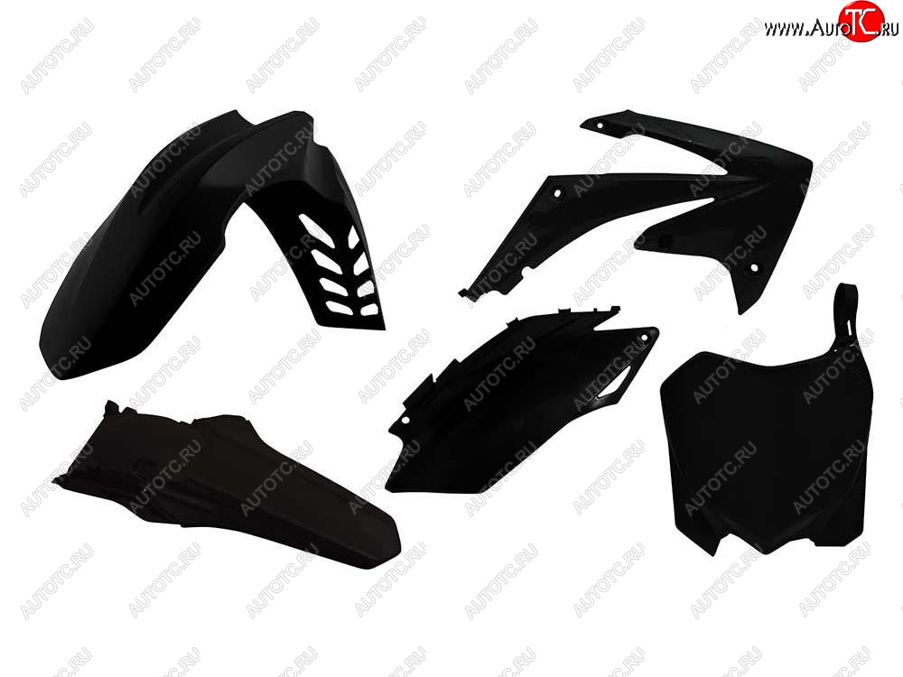 12 749 р. Комплект пластика R-Tech Honda CRF250R 11-13, CRF450R 11-12 (R-KITCRF-NR0-516) Черный  r-kitcrf-nr0-516  с доставкой в г. Керчь