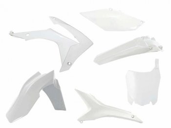 14 999 р. Комплект пластика R-Tech Honda CRF250R 14-17, CRF450R 13-16 (R-KITCRF-BN0-517) Белый  r-kitcrf-bn0-517  с доставкой в г. Керчь. Увеличить фотографию 1