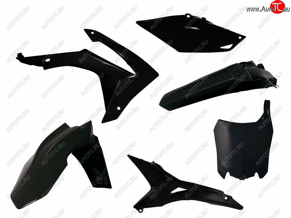 14 999 р. Комплект пластика R-Tech Honda CRF250R 14-17, CRF450R 13-16 (R-KITCRF-NR0-518) Черный  r-kitcrf-nr0-518  с доставкой в г. Керчь