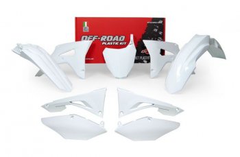 14 999 р. Комплект пластика R-Tech Honda CRF250R 18, CRF450R 17-18 (R-KITCRF-BN0-599) белый  r-kitcrf-bn0-599  с доставкой в г. Керчь. Увеличить фотографию 1