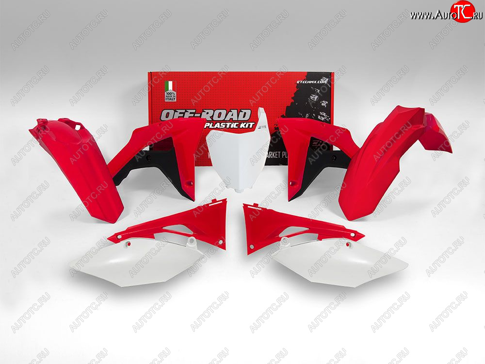 15 599 р. Комплект пластика R-Tech Honda CRF250RX 19-21, CRF450RX 19-20 (R-KITCRF-OEM-601) бело-красный  r-kitcrf-oem-601  с доставкой в г. Керчь