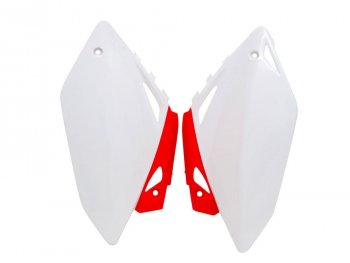 7 399 р. Обтекатели задние R-Tech Honda CRF450R 05-06 (R-FICRFBNRS05) бело-красный  r-ficrfbnrs05  с доставкой в г. Керчь. Увеличить фотографию 1