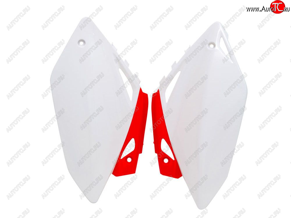 7 399 р. Обтекатели задние R-Tech Honda CRF450R 05-06 (R-FICRFBNRS05) бело-красный  r-ficrfbnrs05  с доставкой в г. Керчь