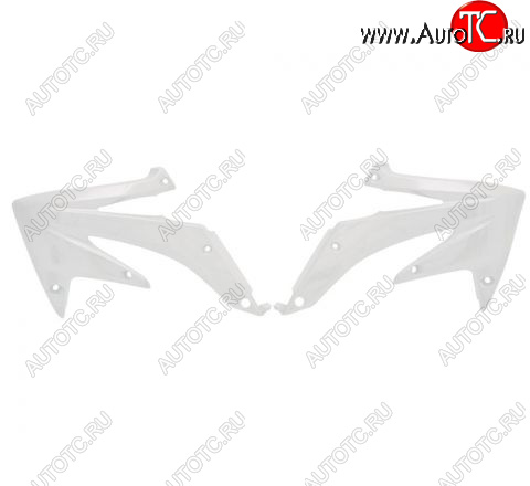 5 899 р. Боковины радиатора R-Tech Honda CRF450R 05-08 (R-CVCRFBN0005) Белый  r-cvcrfbn0005  с доставкой в г. Керчь