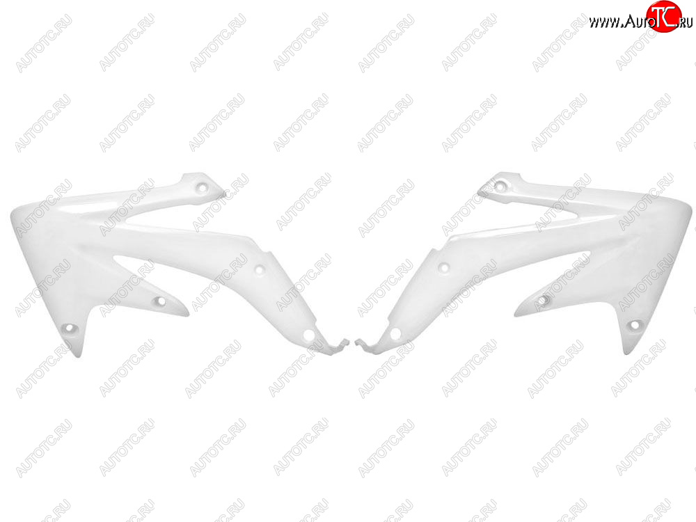 5 899 р. Боковины радиатора R-Tech Honda CRF450X 08-17 (R-CVCRFXBN008) белый  r-cvcrfxbn008  с доставкой в г. Керчь