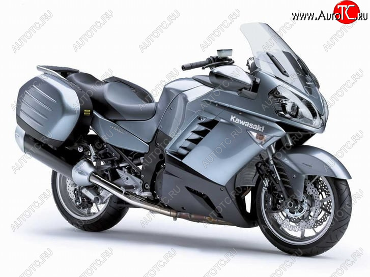 50 289 р. Комплект пластика для мотоцикла Kawasaki GTR1400 07-22 Серебряный  пм-00028814  с доставкой в г. Керчь