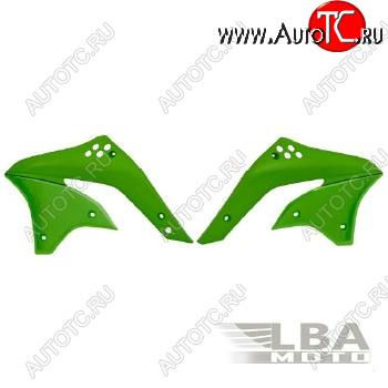 7 399 р. Обтекатели радиатора R-Tech Kawasaki KX450F 06-08 (R-CVKXFVE0046) зеленые  r-cvkxfve0046  с доставкой в г. Керчь