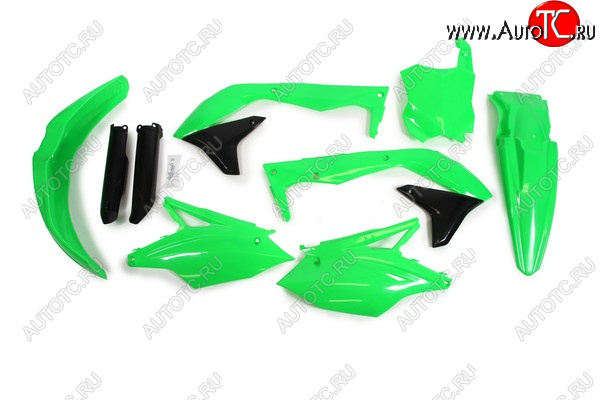 12 749 р. Комплект пластика R-Tech Kawasaki KX450F 16-18 (R-KITKXF-VF0-517) неоновый зеленый  r-kitkxf-vf0-517  с доставкой в г. Керчь