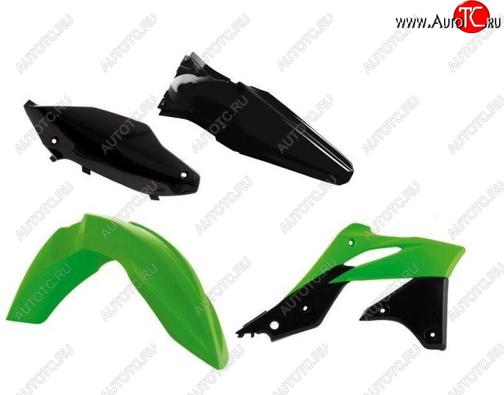 14 699 р. Комплект пластика R-Tech Kawasaki KX250F 13-16 (R-KITKXF-OEM-416) Зелено-Черный 2  r-kitkxf-oem-416  с доставкой в г. Керчь