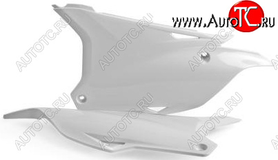 2 769 р. Щиток бокового номера POLISPORT KX85 14-15 860710000 OEM белый  250177-776-1890  с доставкой в г. Керчь