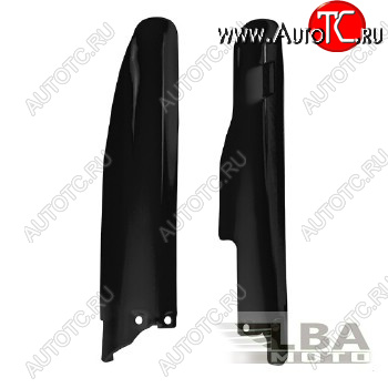 3 899 р. Защита вилки (пара) R-Tech Suzuki RM125250, RMZ250450 07-17, RMX450Z 10-17 (R-PSRM0NR0007) черные  r-psrm0nr0007  с доставкой в г. Керчь