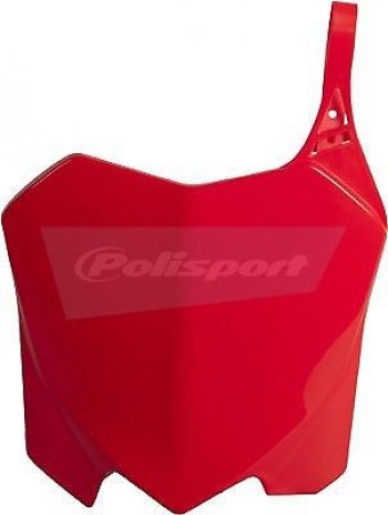 Щиток бокового номера POLISPORT RMZ85 02-15 8602800003 красный  250177-776-1911