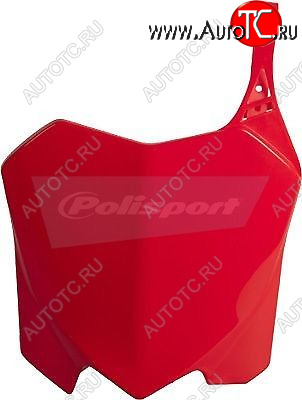 1 269 р. Щиток бокового номера POLISPORT RMZ85 02-15 8602800003 красный  250177-776-1911  с доставкой в г. Керчь