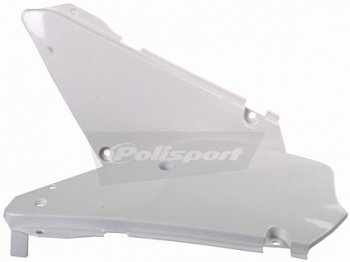 Щиток бокового номера POLISPORT RMZ85 02-15 8602200001 белый  250177-776-5715