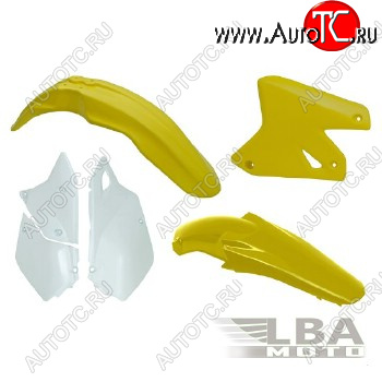 11 799 р. Комплект пластика R-Tech Suzuki DRZ400 00-09 (R-KITDRZ-OEM-411) желтыйбелый  r-kitdrz-oem-411  с доставкой в г. Керчь