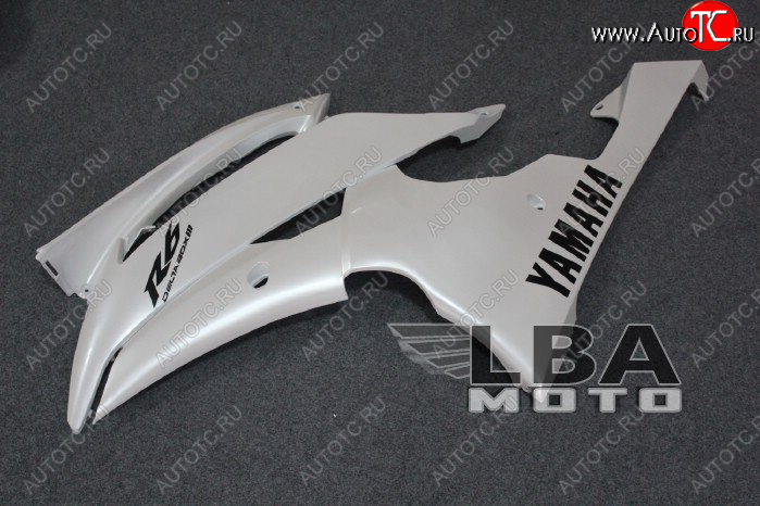 4 089 р. Левый верхний боковой пластик для Yamaha R6 08-14 Без цвета  пм-00000551  с доставкой в г. Керчь