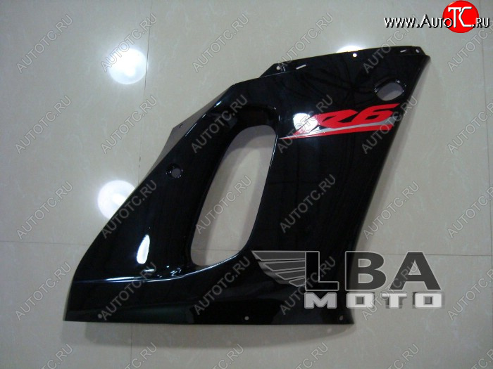 4 199 р. Правый верхний боковой пластик для Yamaha R6 99-02 Без цвета  пм-00000520  с доставкой в г. Керчь