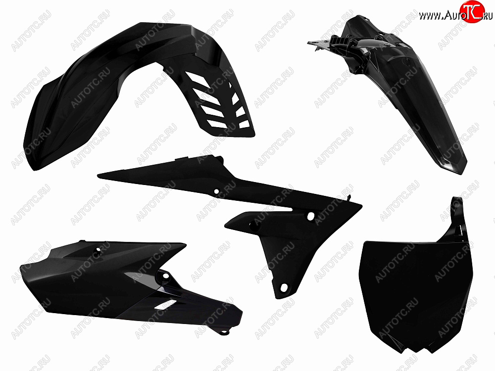 14 999 р. Комплект пластика R-Tech Yamaha WR250F 15-19, WR450F 16-18 (R-KITWRF-NR0-515) черный  r-kitwrf-nr0-515  с доставкой в г. Керчь
