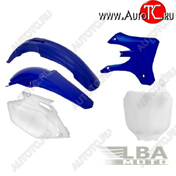 12 749 р. Комплект пластика R-Tech Yamaha YZ250F450F 03-05 (R-KITYZF-OEM-507) синийбелый  r-kityzf-oem-507  с доставкой в г. Керчь