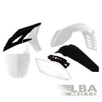 Комплект пластика R-Tech Yamaha YZ250F 10-13 (R-KITYZF-BN1-510) черныйбелый  r-kityzf-bn1-510
