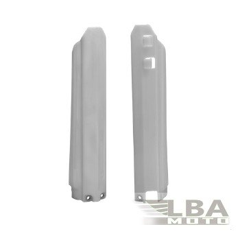 3 899 р. Защита вилки (пара) R-Tech Yamaha YZ125250 98-04, YZ250F 01-04, YZ450F 03-04 (R-PSYZ0BN0003) белые  r-psyz0bn0003  с доставкой в г. Керчь. Увеличить фотографию 1