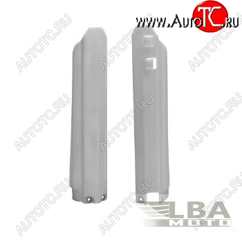 3 899 р. Защита вилки (пара) R-Tech Yamaha YZ125250 98-04, YZ250F 01-04, YZ450F 03-04 (R-PSYZ0BN0003) белые  r-psyz0bn0003  с доставкой в г. Керчь