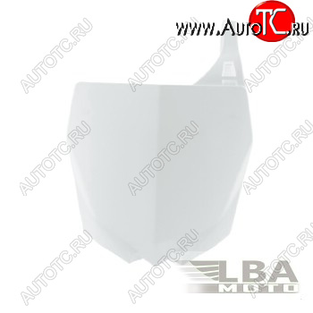 3 199 р. Щиток номера передний R-Tech Yamaha YZ125250 15-17, YZ250F450F 10-17 (R-TBYZFBN0010) белый  r-tbyzfbn0010  с доставкой в г. Керчь