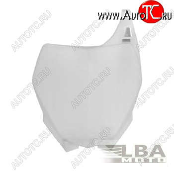 3 199 р. Щиток номера передний R-Tech Yamaha YZ125250 06-14, YZ250F450F 06-09 (R-TBYZ0BN0006) белый  r-tbyz0bn0006  с доставкой в г. Керчь
