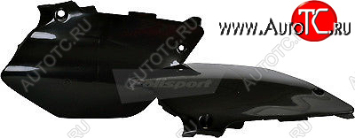 2 199 р. Щиток бокового номера POLISPORT YZ125250 02-14 8600600002 черный  250177-776-3542  с доставкой в г. Керчь