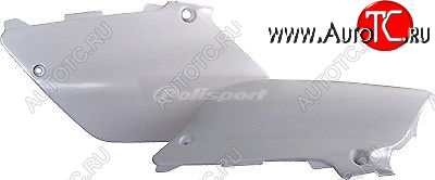 2 199 р. Щиток бокового номера POLISPORT YZ125250 02-14 8600600001 белый  250177-776-7256  с доставкой в г. Керчь