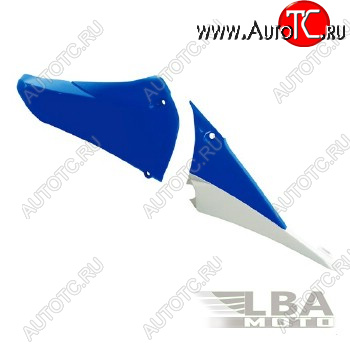 6 999 р. Обтекатели радиатора верхние R-Tech Yamaha YZ450F 10-13 (R-CVYZFBLBNU0) синиебелые  r-cvyzfblbnu0  с доставкой в г. Керчь